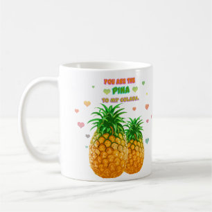 Pina Colada Pineapple Coffee Mug