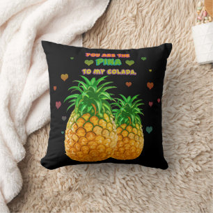 Pina Colada Pineapple Cushion