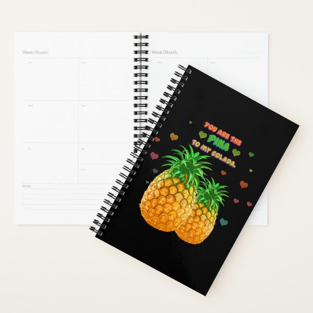 Pina Colada Pineapple Planner (Display)
