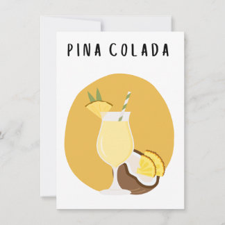 Pina Colada Poster Small Format