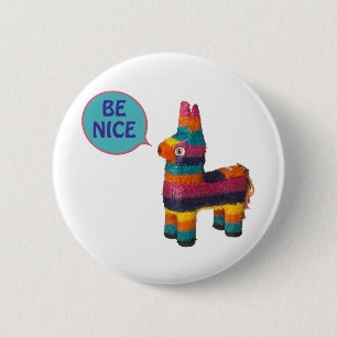 Piñata 6 Cm Round Badge