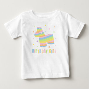 Pinata Birthday Girl Guest of Honour Baby T-Shirt