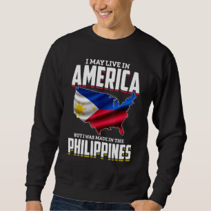Pinay Pinoy American Filipino Heritage Usa Pride P Sweatshirt