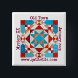 Pinback button for Old Town Mystery<br><div class="desc">Button for Old Town Mystery</div>