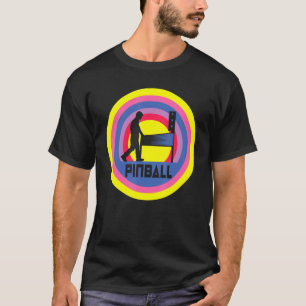 Pinball 80s Retro Arcade Flipper T-Shirt