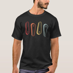 Pinball Arcade Game Retro Automatic Gift T Shirt