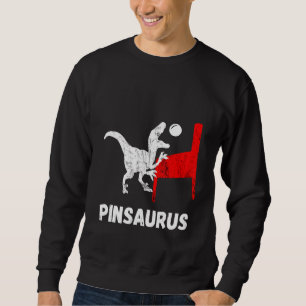Pinball Dinosaurs Arcade Game Machine Dino Flippin Sweatshirt