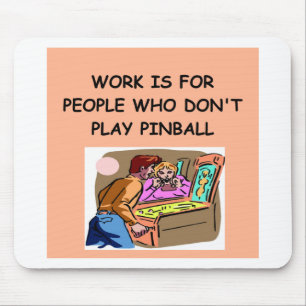PINBALL joke Mouse Pad