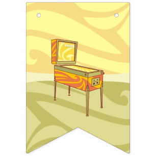 Pinball machine bunting