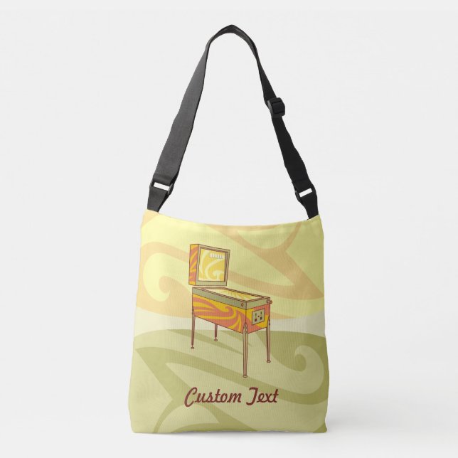 Pinball machine crossbody bag (Front)