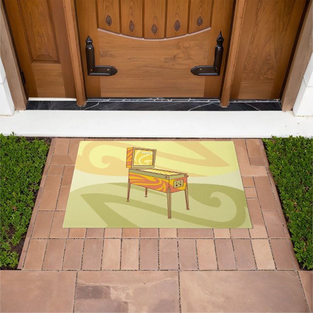 Pinball machine doormat (Outdoor)