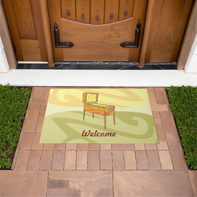 Pinball machine doormat (Outdoor)