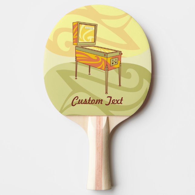 Pinball machine Ping-Pong paddle (Front)