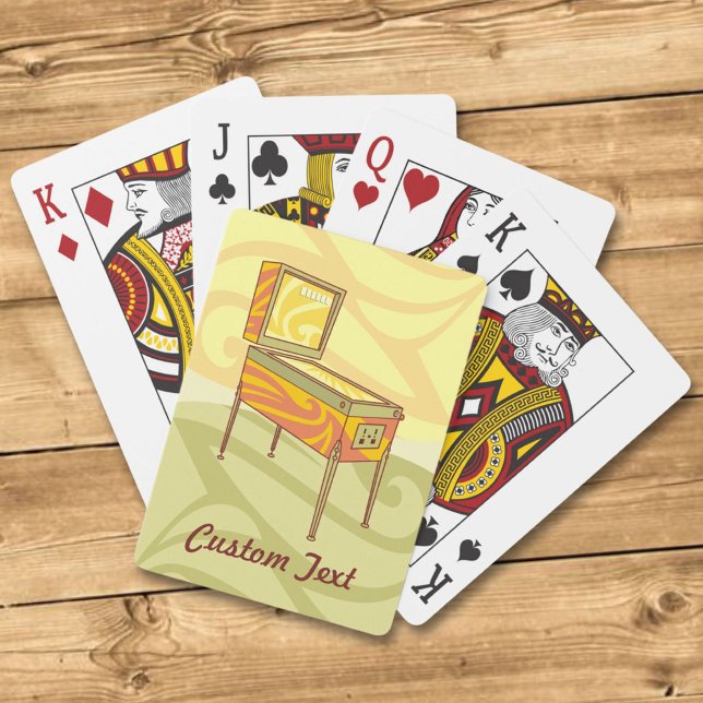 Pinball machine playing cards (Creator Uploaded)