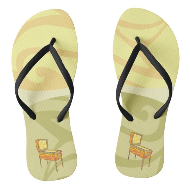 Pinball machine thongs (Footbed)
