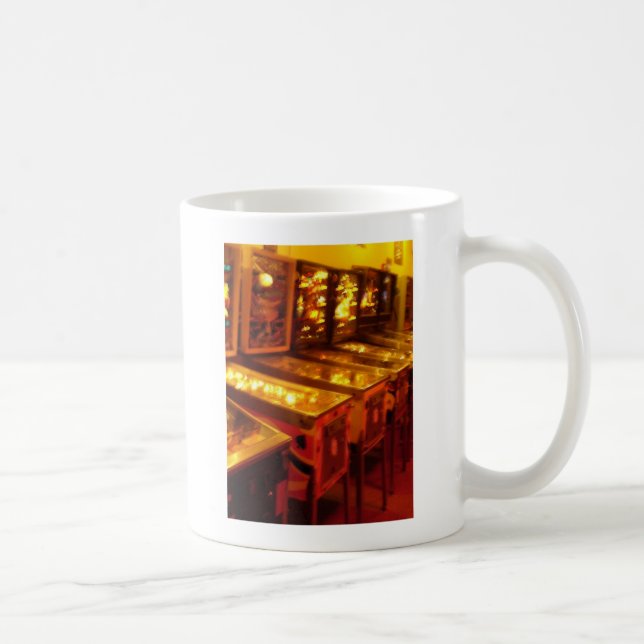 Pinball Machines Coffee Mug (Right)