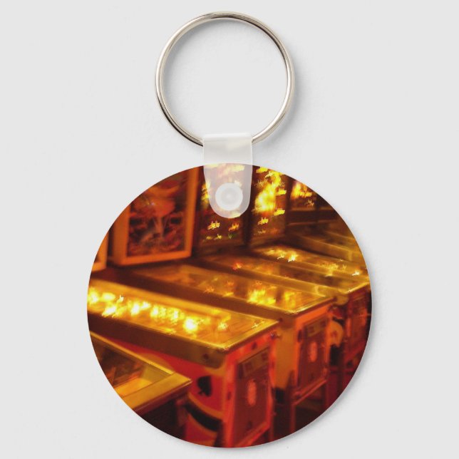 Pinball Machines Key Ring (Front)
