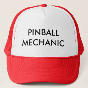 PINBALL MECHANIC TRUCKER HAT