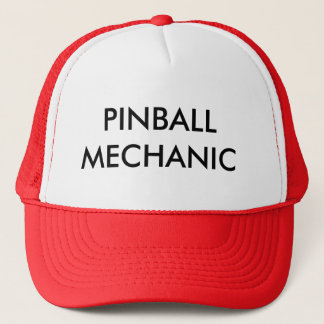 PINBALL MECHANIC TRUCKER HAT
