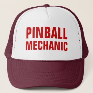Pinball Mechanic Trucker Hat