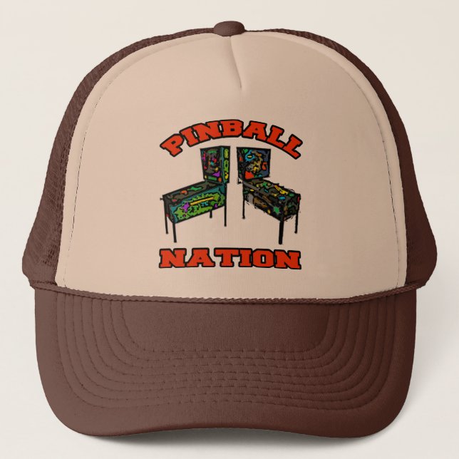 Pinball Nation Trucker Hat (Front)