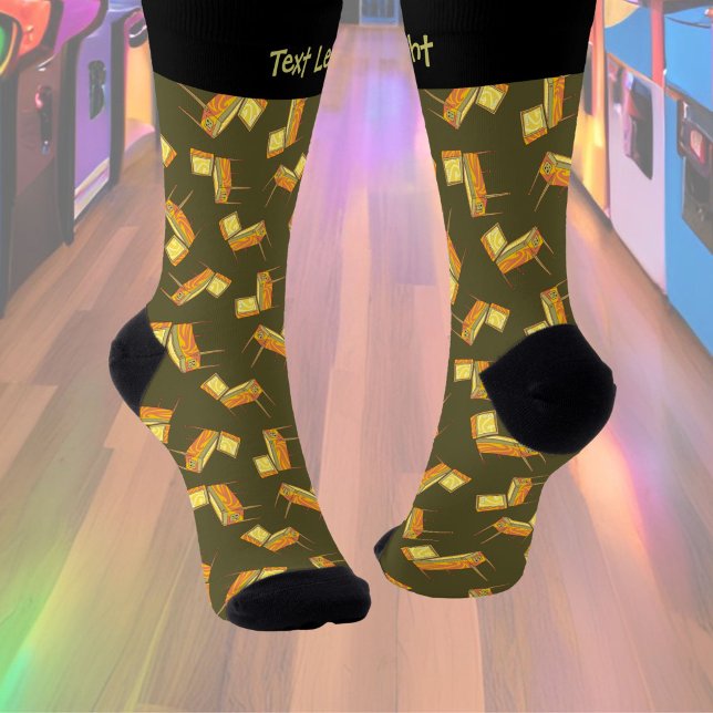 Pinball Pattern Socks (Creator Uploaded)