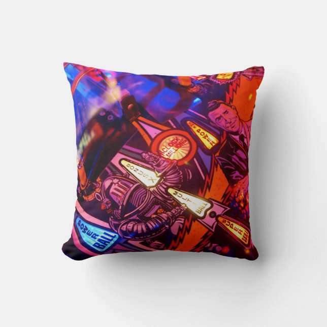 Pinball Pillow 4. (Front)