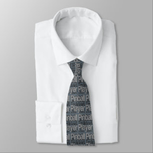 Pinball Player Extraordinaire Tie