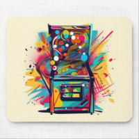 Pinball Player Non Slip Mousepad #25