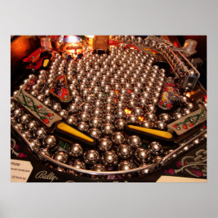 pinball poster Multiball!