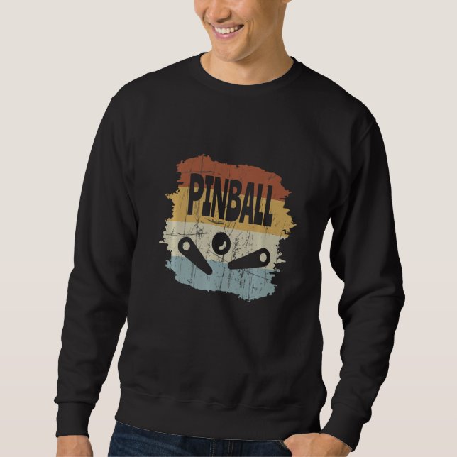 Pinball retro vintage look Premium Sweatshirt (Front)