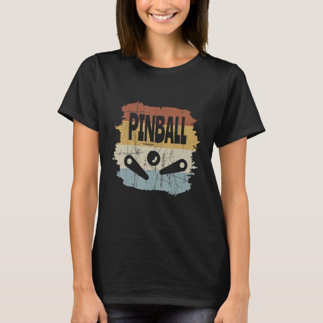 Pinball retro vintage look T-Shirt (Front)