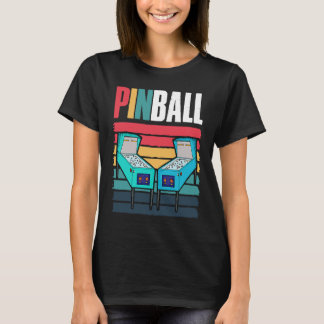 Pinball Retro Vintage Multiball Pinball Machine Ar T-Shirt