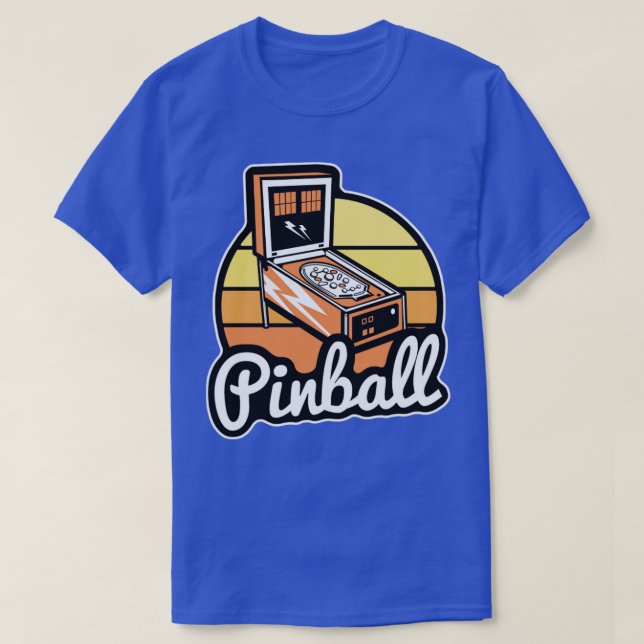 Pinball Shirt Retro Classic Pinball Gifts For Men  (Design Front)