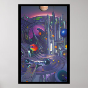 Pinball Spaceship, Galaxy Class Poster