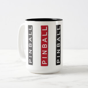 PINBALL Two-Tone COFFEE MUG
