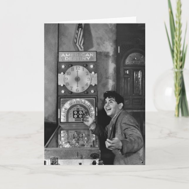 Pinball Wizard: 1940s Card (Front)