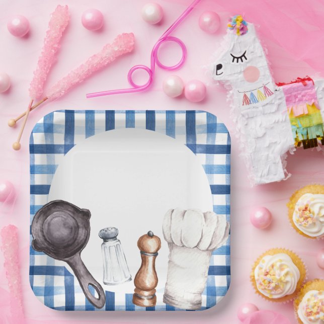 Pinch of Love Kitchen Party Paper Plate (Party)