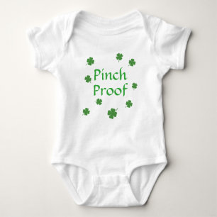 Pinch Proof Irish White Bodysuit