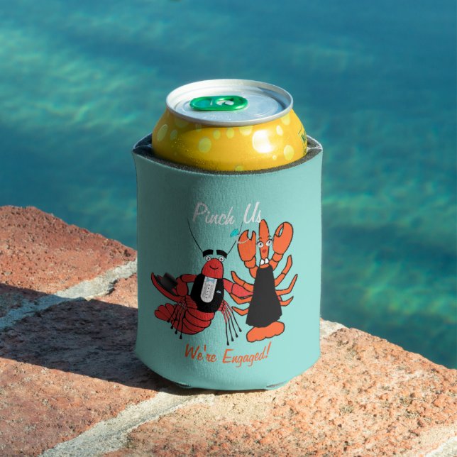 Pinch Us We're Engagement Crawfish Boil Party Can Cooler (In Situ Pool)