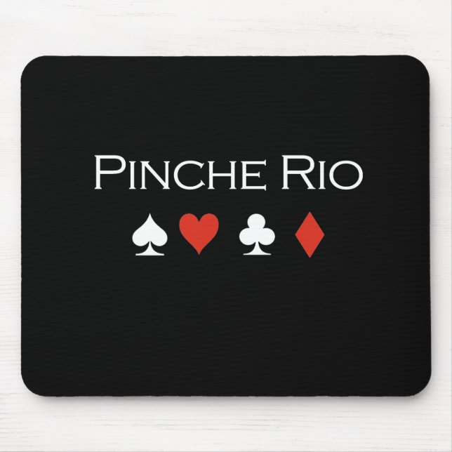 Pinche Rio T-shirt white Mouse Pad (Front)