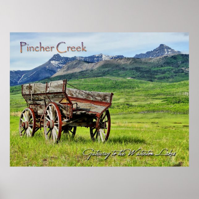 Pincher Creek Alberta Poster (Front)
