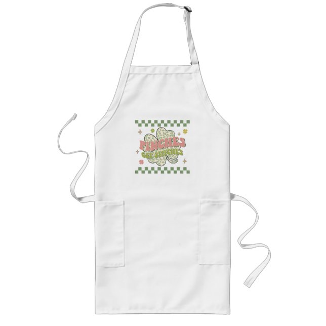 Pinches Get Stitches Long Apron (Front)
