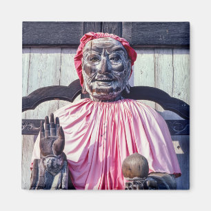 Pindola Bharadvaja statue in Nara - Japan Magnet