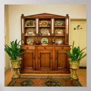 Pine and cedar dresser poster