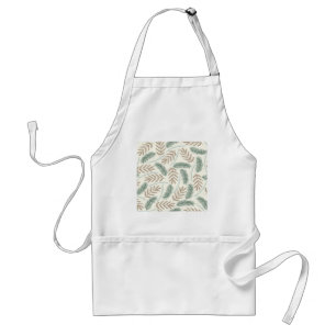 Pine and Cedar Evergreen Branches Pattern Standard Apron