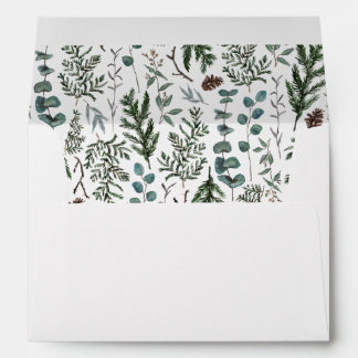 Pine and Eucalyptus Envelope