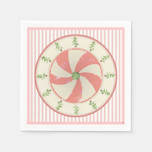 Pine and Peppermint Napkin