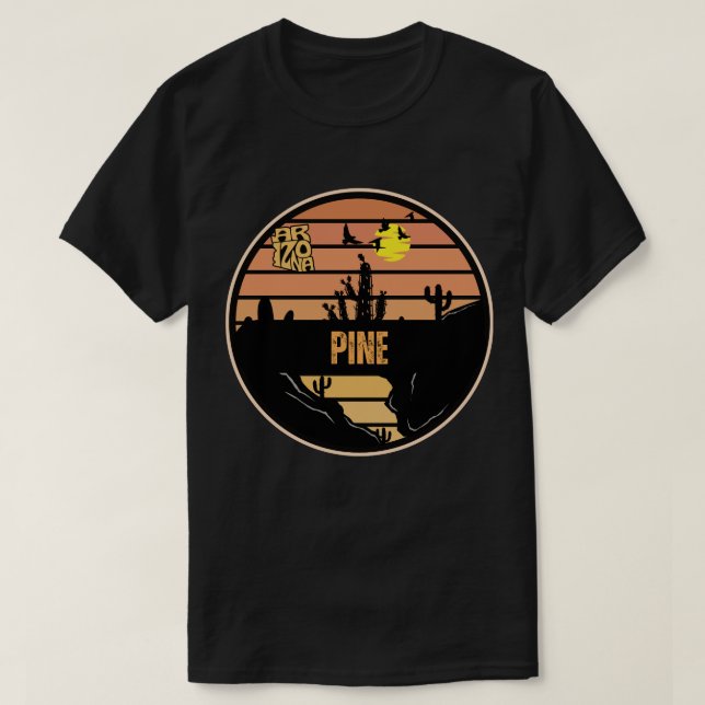 Pine, Arizona T-Shirt (Design Front)