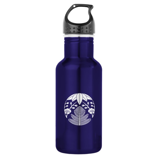 Pine bamboo ume 532 ml water bottle (Front)